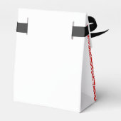 Scribbleprints Red Pattern Geschenkschachtel (Rückseite)