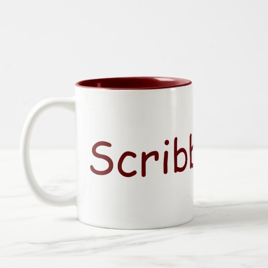 Scribblerati Zweifarbige Tasse (Links)