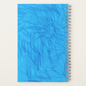 Scribbles Sketchbook Light Blue Notizblock (Rückseite)