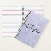 Scribbling Woman Notebook Notizblock (Innen)