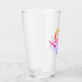 Scribbling Woman Water Tumbler - Regenbogen (Rechts)