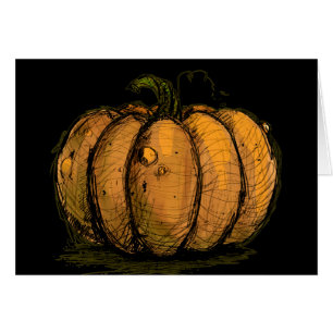 Scribbly Ink Pumpkin