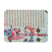 Scribe or chronicler, möglicherweise self portrait magnet (Horizontal)