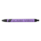 Scribe Vibes Author Writer Poet Kugelschreiber (Vorderseite)