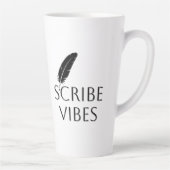 Scribe Vibes Author Writer Poet Milchtasse (Rechts)