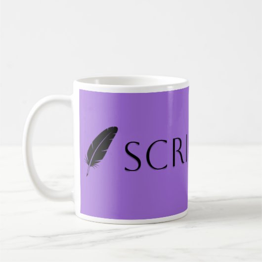 Scribe Vibes Writer and Author Kaffeetasse (Links)