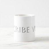 Scribe Vibes Writers Authors Poets Kaffeetasse (Mittel)