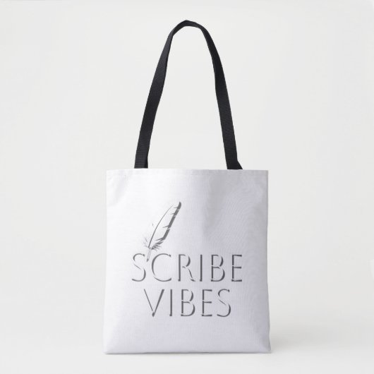 Scribe Vibes Writers Authors Poets Tasche (Vorderseite)