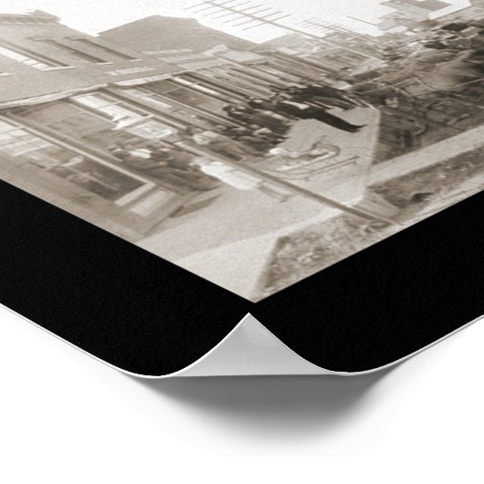 Scribner NE Panoramic Foto 1908 Poster (Ecke)