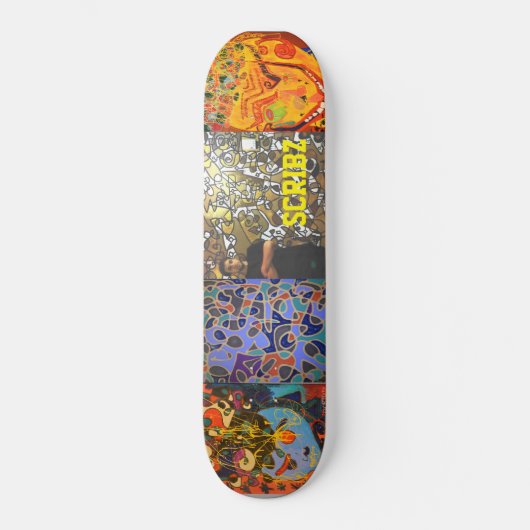 SCRIBZ AKATEBOARDS remains the same as it appears Skateboard (Vorderseite)