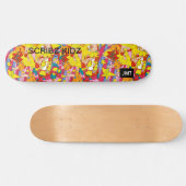 SCRIBZ KIDZ SKATEBOARD / JMT (Horizontal)