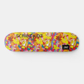 SCRIBZ KIDZ SKATEBOARD / JMT (Horizontal)