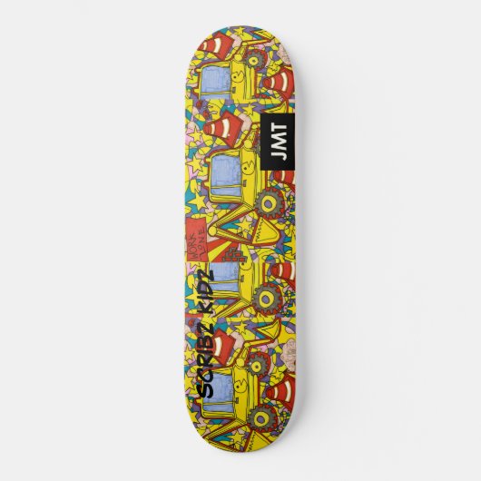 SCRIBZ KIDZ SKATEBOARDS / JMT (Vorderseite)