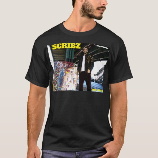 SCRIBZ NYC T-Shirt (Vorderseite)