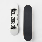 SCRIBZ TEK OFFIZIELL SKATEBOARD #1 (Vorderseite)