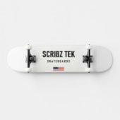 SCRIBZ TEK OFFIZIELL SKATEBOARD / IPIXTUR (Horizontal)