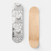 SCRIBZ TEK SKATEBOARDS / JMT USA (Vorderseite)