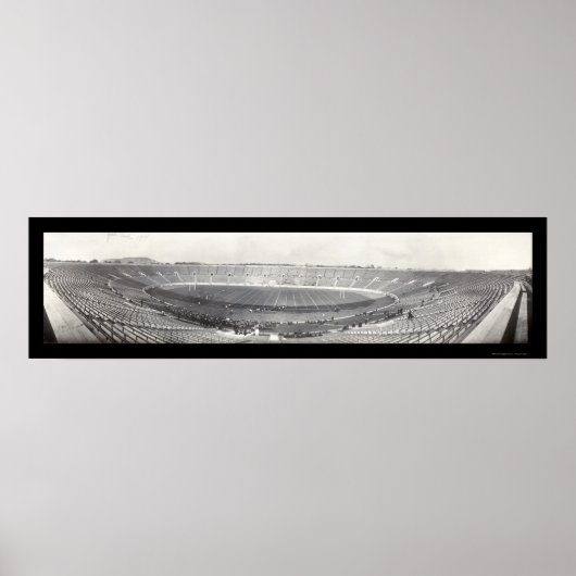 Scrimmage im Yale Bowl Foto 1914 Poster (Vorne)