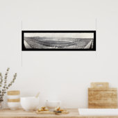 Scrimmage im Yale Bowl Foto 1914 Poster (Küche)