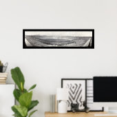 Scrimmage im Yale Bowl Foto 1914 Poster (Heimbüro)