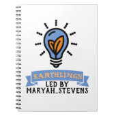 Scrimo Team Earthreading-Notebook Notizblock (Vorderseite)