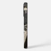 Scrimshaw Breach Whale iPhone Case Hülle (Linke Seite)