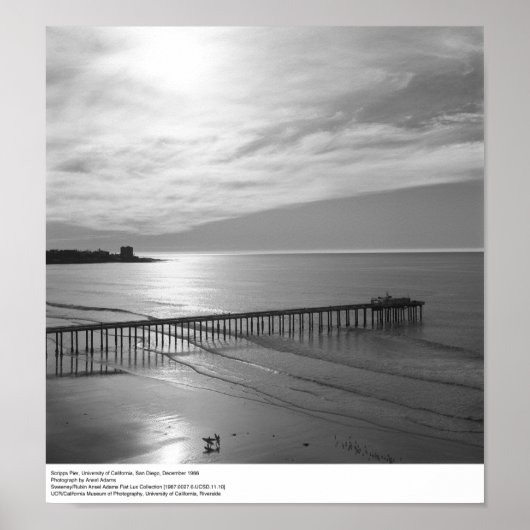 Scripps Pier, 1966 Poster (Vorne)