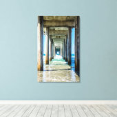 Scripps Pier La Jolla Leinwanddruck (Insitu (Holzboden))