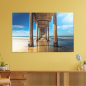Scripps Pier Leinwanddruck (Insitu (Wohnzimmer))