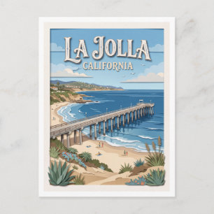 Scripps Pier San Diego Kalifornien Postkarte