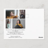 Script 5 Foto Abschluss Ankündigung Postkarte (Rückseite)