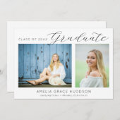 Script-Absolvent Einladung (Vorne/Hinten)