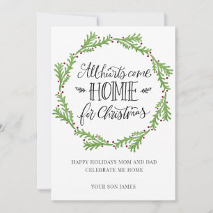 Script alle Herzen kommen Zuhause für Weihnachten