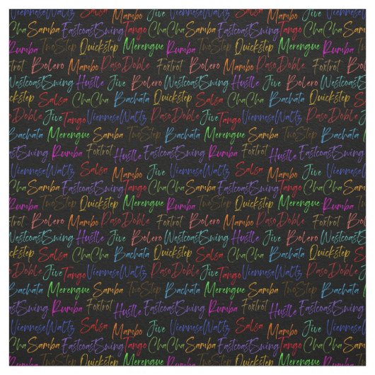 Script Ballroom Dance Stile | Ballroom Dance Stoff (Muster)