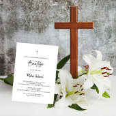 Script Bautizo Moderne Minimalistische spanische T Einladung