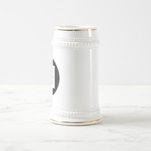 Script-Beer für personalisierte Logos Bierglas (Mittel)