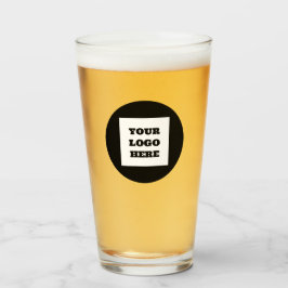 Script-Beer für personalisierte Logos Glas
