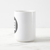 Script-Beer für personalisierte Logos Kaffeetasse (Mittel)