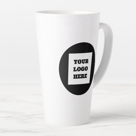 Script-Beer für personalisierte Logos Milchtasse (Rechte Ecke)