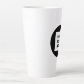 Script-Beer für personalisierte Logos Milchtasse (Vorderseite)