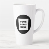 Script-Beer für personalisierte Logos Milchtasse (Rechts)