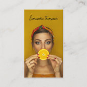 Script Beruflich Fotografie 2 QR Codes Visitenkarte (Vorderseite)