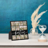Script Besties Photo Collage Personalized Fotoplatte (InSitu)