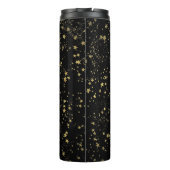 Script Black Pink Trendy Modern Mothers Day Thermosbecher (Rückseite)