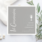 Script Boys 1. Kommunion Serviette