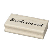 Script Bridesmaid Gummistempel (Stempel)