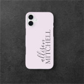 Script Calligrafy Minimalistisch iPhone Case iPhone Hülle