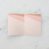 Script Calligraphy Wedding Modern Save the Date Einladung (Innenseite)