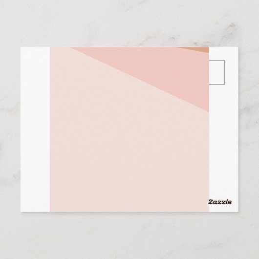 Script Calligraphy Wedding Modern Save the Date Postkarte (Rückseite)