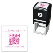 Script custom text and QR code   Permastempel (Beispiel)